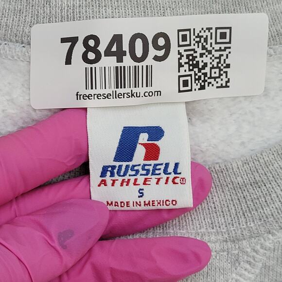 Vintage MSMC Mount Saint Mary College Sweatshirt Small 20x22 Russell-Athletic - Picture 9 of 10